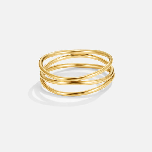 Anel Ouro Infinito